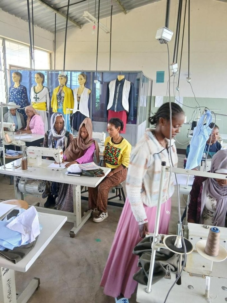 Women building independence through craft and confidence.