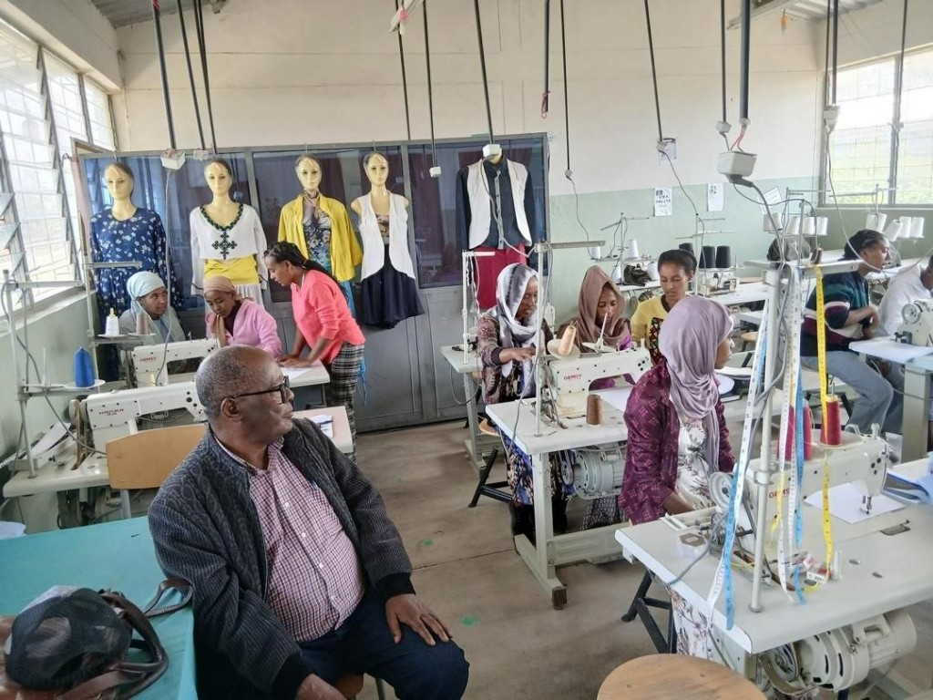 A thriving training space where skills are shared every day.